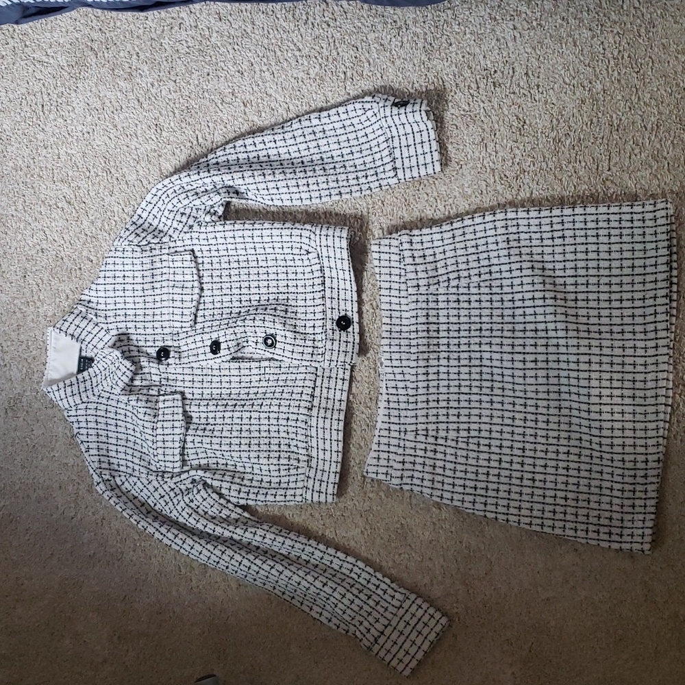 Mini Skirt & Blazer Set